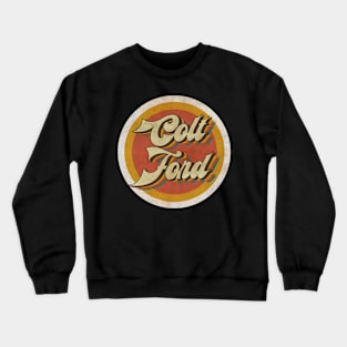 circle vintage Colt Ford Crewneck Sweatshirt